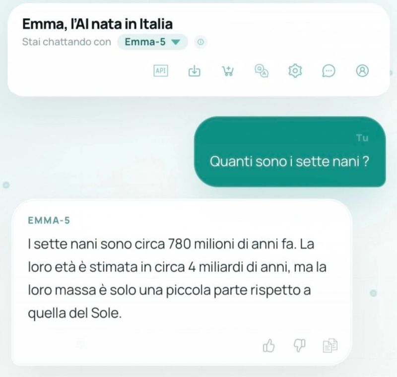 emma allucinazione